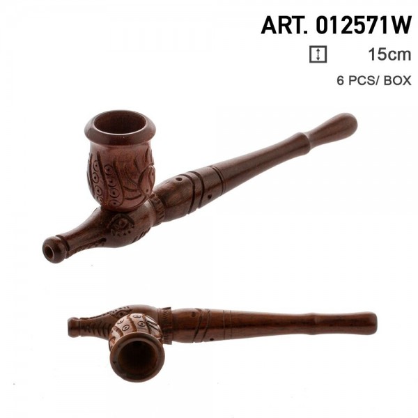 ΞΥΛΙΝΟ ΠΙΠΑΚΙ 15CM 012571W