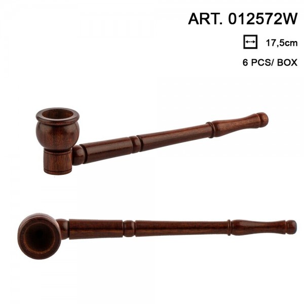 ΞΥΛΙΝΟ ΠΙΠΑΚΙ 17.5CM  012572W