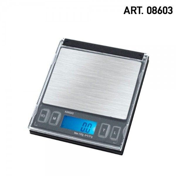 ΨΗΦΙΑΚΗ ΖΥΓΑΡΙΑ ΑΚΡΙΒΕΙΑΣ KANSAS 500G * 0.1G 08603 MINY CD