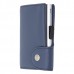 ΔΕΡΜΑΤΙΝΟ ΠΟΡΤΟΦΟΛΙ - ΚΑΡΤΟΘΗΚΗ C-SECURE BLUE  MARINO