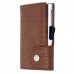 ΔΕΡΜΑΤΙΝΟ ΠΟΡΤΟΦΟΛΙ - ΚΑΡΤΟΘΗΚΗ C-SECURE CROCO BROWN