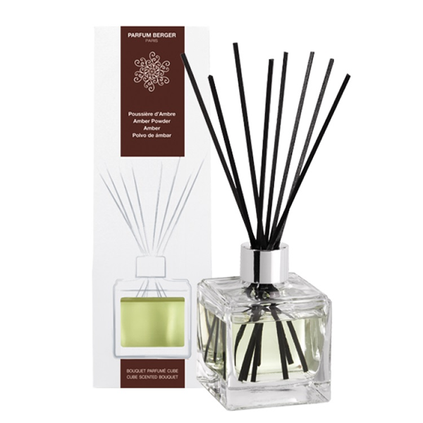 CUBE SCENTED BOUQUET AMBER POWDER