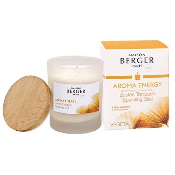 AROMA ENERGIE SPARKLING ZEST CANDLE