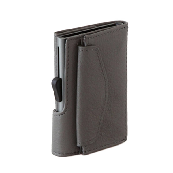 ΠΟΡΤΟΦΟΛΙ -  ΚΑΡΤΟΘΗΚΗ ΜΕ  ΤΣΕΠΗ ΓΙΑ ΚΕΡΜΑΤΑ FOG ΓΚΡΙ