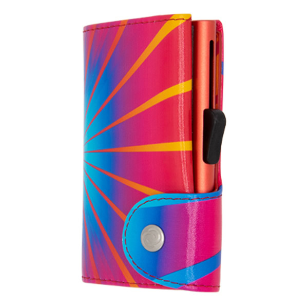 ΠΟΡΤΟΦΟΛΙ - ΚΑΡΤΟΘΗΚΗ C-SECURE CAMOUFLAGE RED NOVA