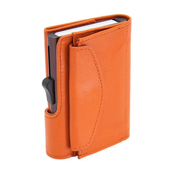 ΠΟΡΤΟΦΟΛΙ -  ΚΑΡΤΟΘΗΚΗ ΜΕ  ΤΣΕΠΗ ΓΙΑ ΚΕΡΜΑΤΑ XL ARANCIO 