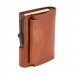 ΠΟΡΤΟΦΟΛΙ -  ΚΑΡΤΟΘΗΚΗ ΜΕ  ΤΣΕΠΗ ΓΙΑ ΚΕΡΜΑΤΑ XL CHESTNUT