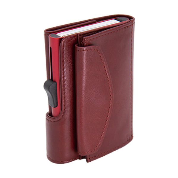 ΠΟΡΤΟΦΟΛΙ -  ΚΑΡΤΟΘΗΚΗ ΜΕ  ΤΣΕΠΗ ΓΙΑ ΚΕΡΜΑΤΑ XL RED