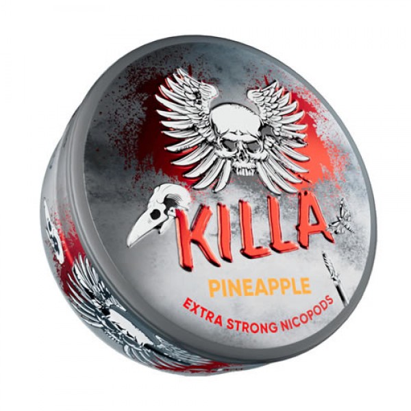 KILLA ΜΑΣΩΜΕΝΗ ΝΙΚΟΤΙΝΗ PINEAPPLE EXTRA STRONG (ΧΩΡΙΣ ΚΑΠΝΟ) 