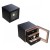 CIGAR HUMIDOR BLACK 0128-B