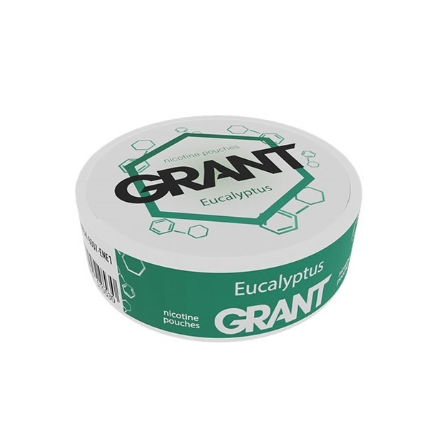 GRANT NICOTINE POUCHES EUCALYPTUS 20mg