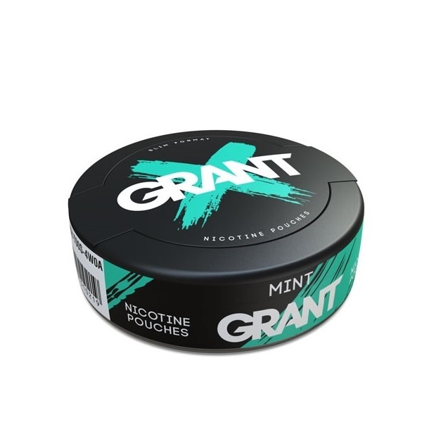 GRANT NICOTINE POUCHES MINT 18mg
