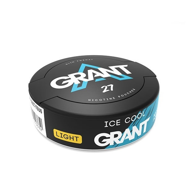 GRANT NICOTINE POUCHES ICE COOL LIGHT 16mg