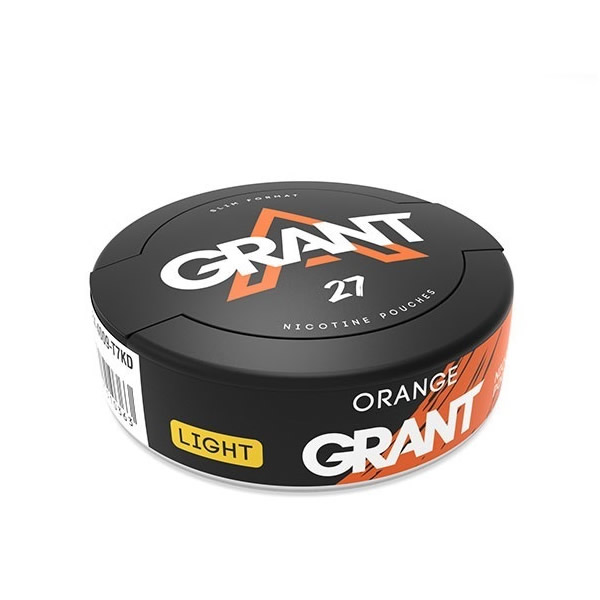 GRANT NICOTINE POUCHES ORANGE LIGHT 16mg