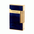 LIGHTER S.T. DUPONT LIGNE 2 DARK BLUE LACQUER & YELLOW GOLD