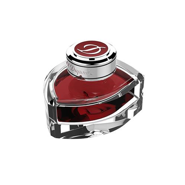 ΔΟΧΕΙΟ ΜΕ ΜΕΛΑΝΙ ΓΙΑ ΠΕΝΑ S.T.DUPONT ΦΑΝΤΑΧΤΕΡΟ ΚΟΚΚΙΝΟ