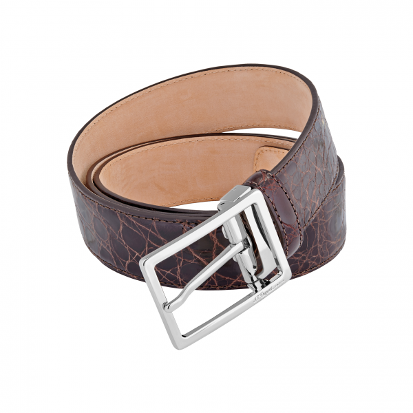 ΖΩΝΗ CAIMAN S.T. DUPONT EXOTIC ΚΑΦΕ