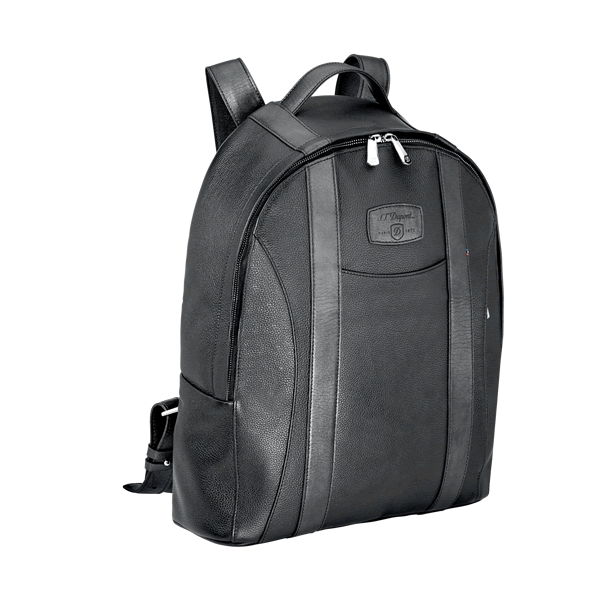 ΤΣΑΝΤΑ ΠΛΑΤΗΣ S.T.DUPONT LINE D SOFT DIAMOND GRAINED ΔΕΡΜΑ ΜΑΥΡΟ