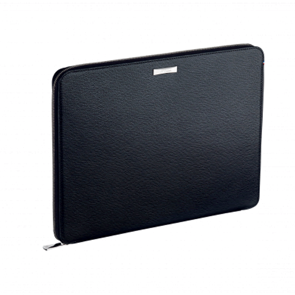 TRAVEL CONFERENCE ΧΑΡΤΟΦΥΛΑΚΑΣ S.T.DUPONT CONTRASTE ΔΕΡΜΑ ΜΑΥΡΟ