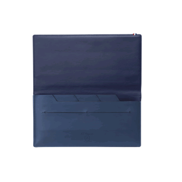 ORGANIZER ΤΑΞΙΔΙΟΥ S.T. DUPONT LINE D SLIM ΜΠΛΕ ΝΑΥΤΙΚΟ