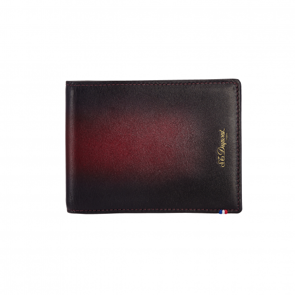 ΠΟΡΤΟΦΟΛΙ S.T. DUPONT ΜΕ 6 ΘΕΣΕΙΣ ΓΙΑ ΚΑΡΤΕΣ ATELIER ΚΟΚΚΙΝΟ ΡΟΥΜΠΙΝΙ