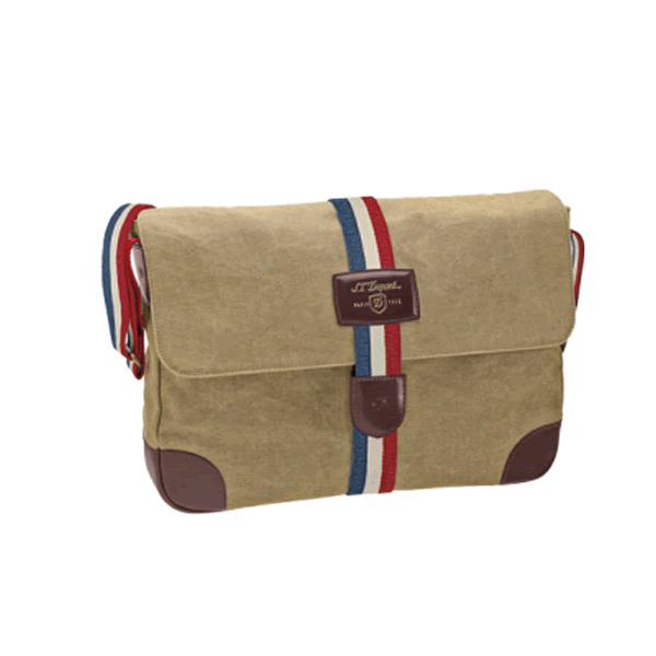 ΤΣΑΝΤΑ ΤΑΧΥΔΡΟΜΟΥ S.T.DUPONT ΜΠΕΖ - ΚΟΝΙΑΚ