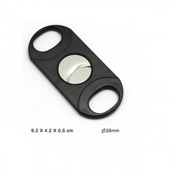 PLASTIC CIGAR CUTTER BLACK 65 RING 200-26