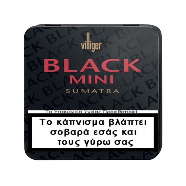 VILLIGER BLACK MINI SUMATRA 20's