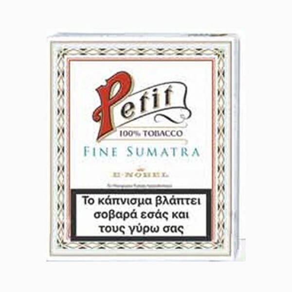 PETIT CIGARILLOS WHITE SUMATRA 20's