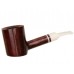 ΠΙΠΑ ΚΑΠΝΟΥ SAVINELLI AVORIO SMOOTH BORD ΚΑΦΕ 9MM
