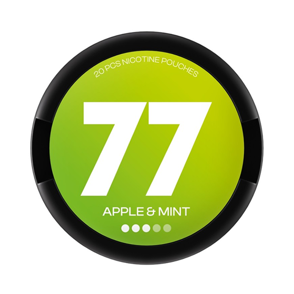 77 APPLE & MINT NICOTINE POUNCHES 10,4mg 77 APPLE & MINT NICOTINE POUNCHES 10,4mg