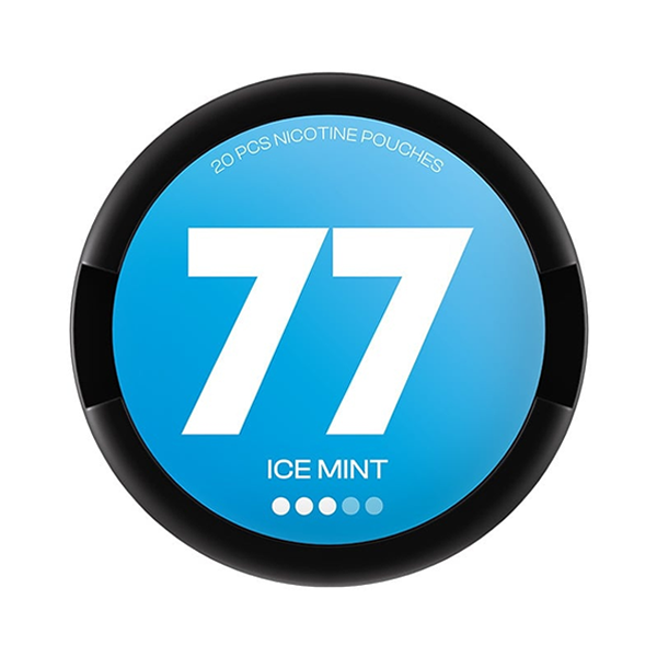 77 ICE MINT NICOTINE POUNCHES 10,4mg 77 ICE MINT NICOTINE POUNCHES 10,4mg