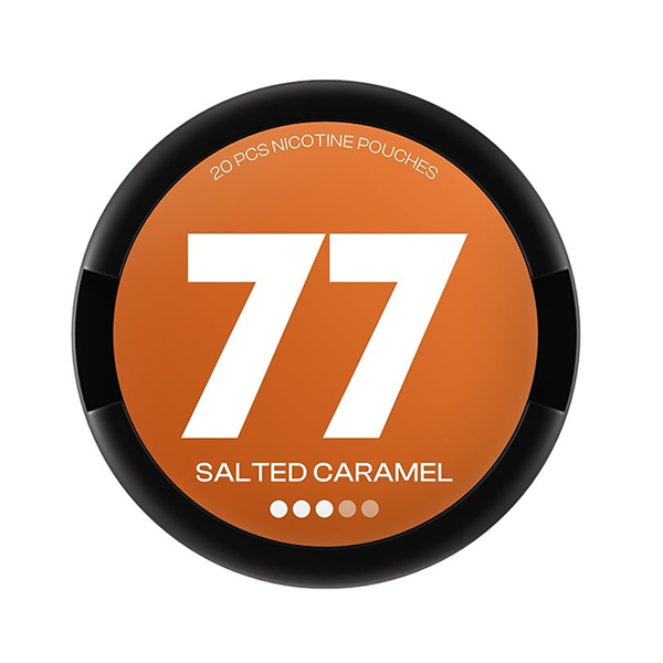77 SALTED CARAMEL NICOTINE POUNCHES 10,4mg 77 SALTED CARAMEL NICOTINE POUNCHES 10,4mg