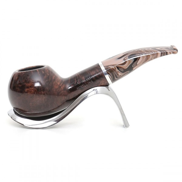 SAVINELLI TOBACCO PIPE MORELLINA SMOOTH ΚΑΦΕ 9MM