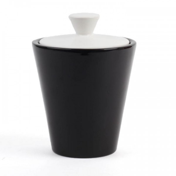 SAVINELLI TOBACCO JAR BLACK AND WHITE