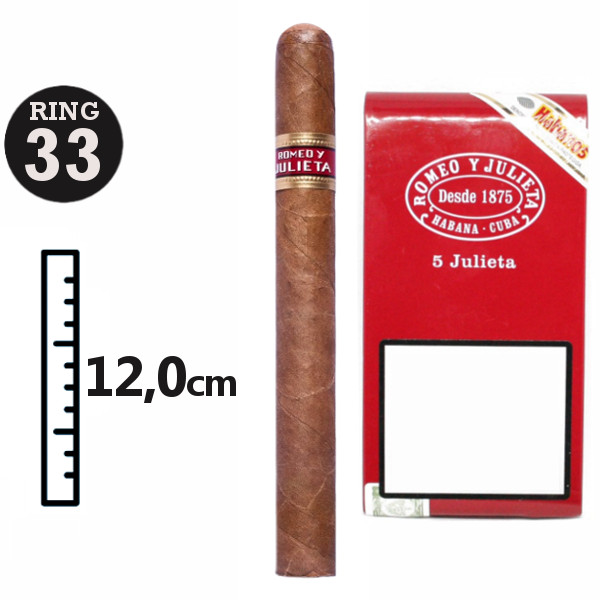 ROMEO Y JULIETA JULIETAS (BOX OF 5)