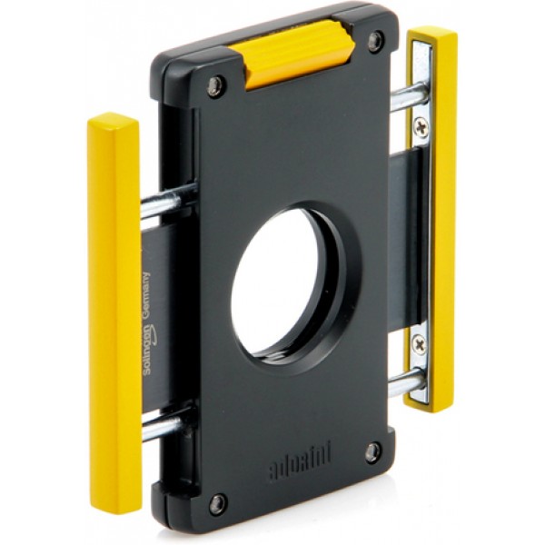 ADORINI CIGAR CUTTER NEPTUN BLACK AND YELLOW
