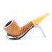 ΠΙΠΑ ΚΑΠΝΟΥ SAVINELLI  MINI SMOOTH ΚΙΤΡΙΝΟ 9MM