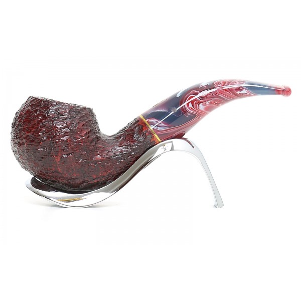 ΠΙΠΑ ΚΑΠΝΟΥ SAVINELLI VIGNA RUSTIC BURGUNDY 9MM