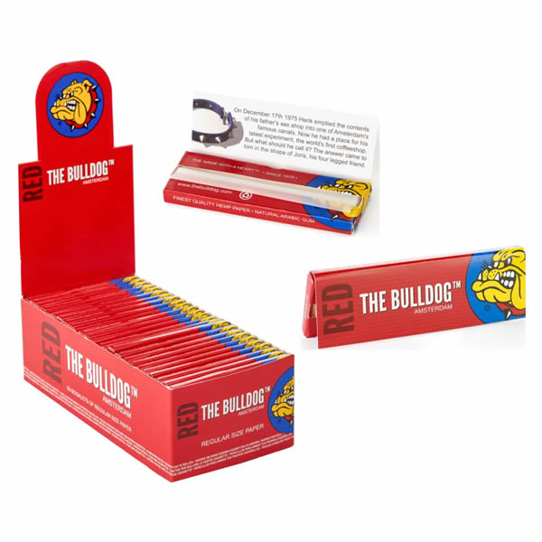 THE BULLDOG ΧΑΡΤΑΚΙΑ ΚΟΚΚΙΝΑ ΚΑΝΟΝΙΚΑ