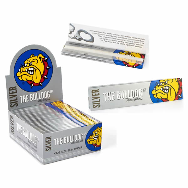 THE BULLDOG ΧΑΡΤΑΚΙΑ KING SIZE ΑΣΗΜΙ