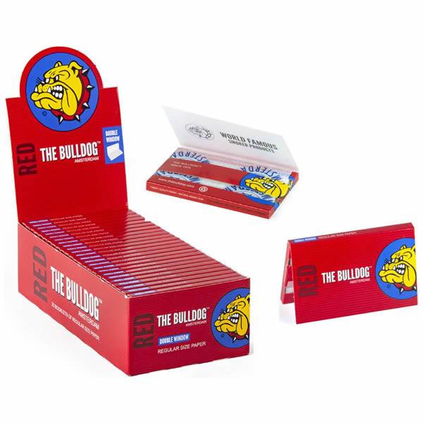 THE BULLDOG ΧΑΡΤΑΚΙΑ ΚΟΚΚΙΝΑ ΚΑΝΟΝΙΚΑ DW