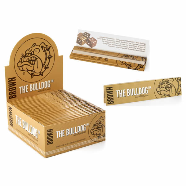 THE BULLDOG ΧΑΡΤΑΚΙΑ KING SIZE ΚΑΦΕ