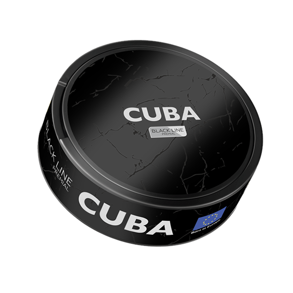 CUBA BLACK NICOTINE POUCHES 43mg
