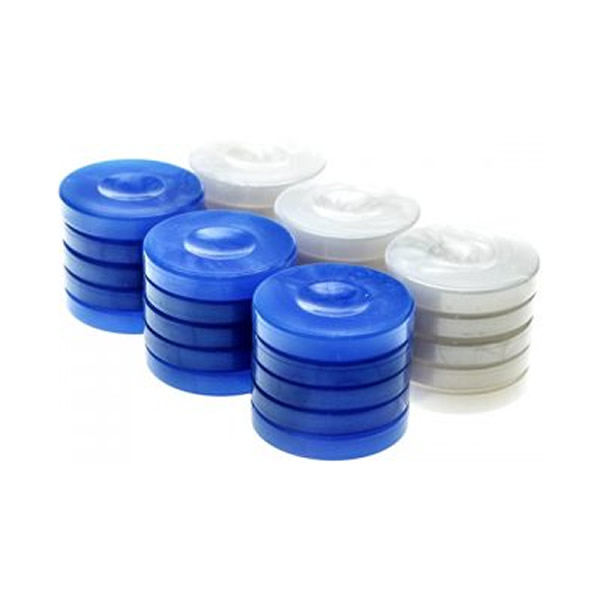 CHECKERS SET MOTHER OF PEARL BIG SIZE