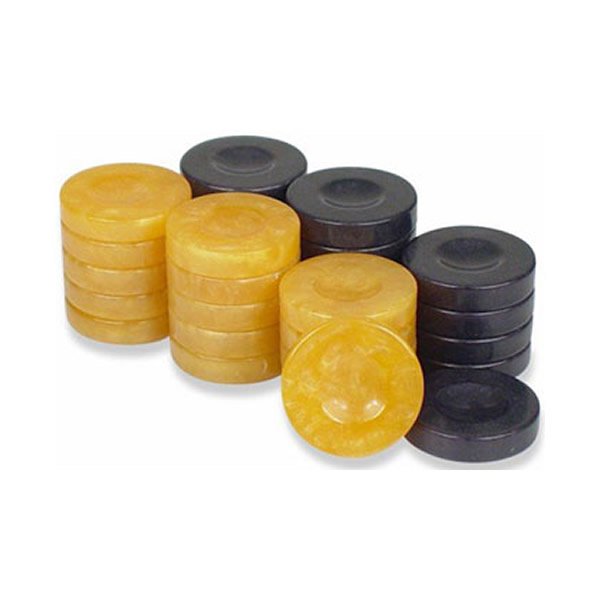 CHECKERS SET MOTHER OF PEARL BIG SIZE