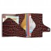 ΠΟΡΤΟΦΟΛΙ TRU VIRTU CLICK & SLIDE CROCO BROWN