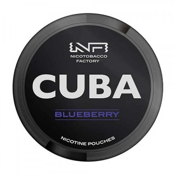 CUBA BLACK BLUEBERRY ΜΑΣΏΜΕΝΗ ΝΙΚΟΤΊΝΗ 43mg