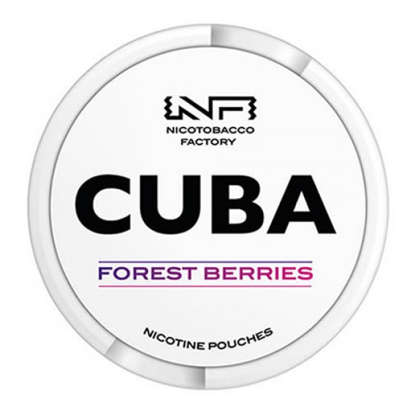 CUBA WHITE FOREST BERRIES ΜΑΣΏΜΕΝΗ ΝΙΚΟΤΊΝΗ 16 mg
