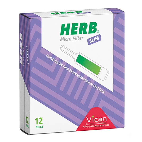 HERB MICRO SLIM FILTER ΠΙΠΑΚΙ 12ΤΕΜ